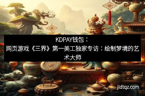 KDPAY钱包：网页游戏《三界》第一美工独家专访：绘制梦境的艺术大师